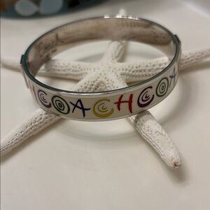 Coach Multicolor Enamel Bracelet